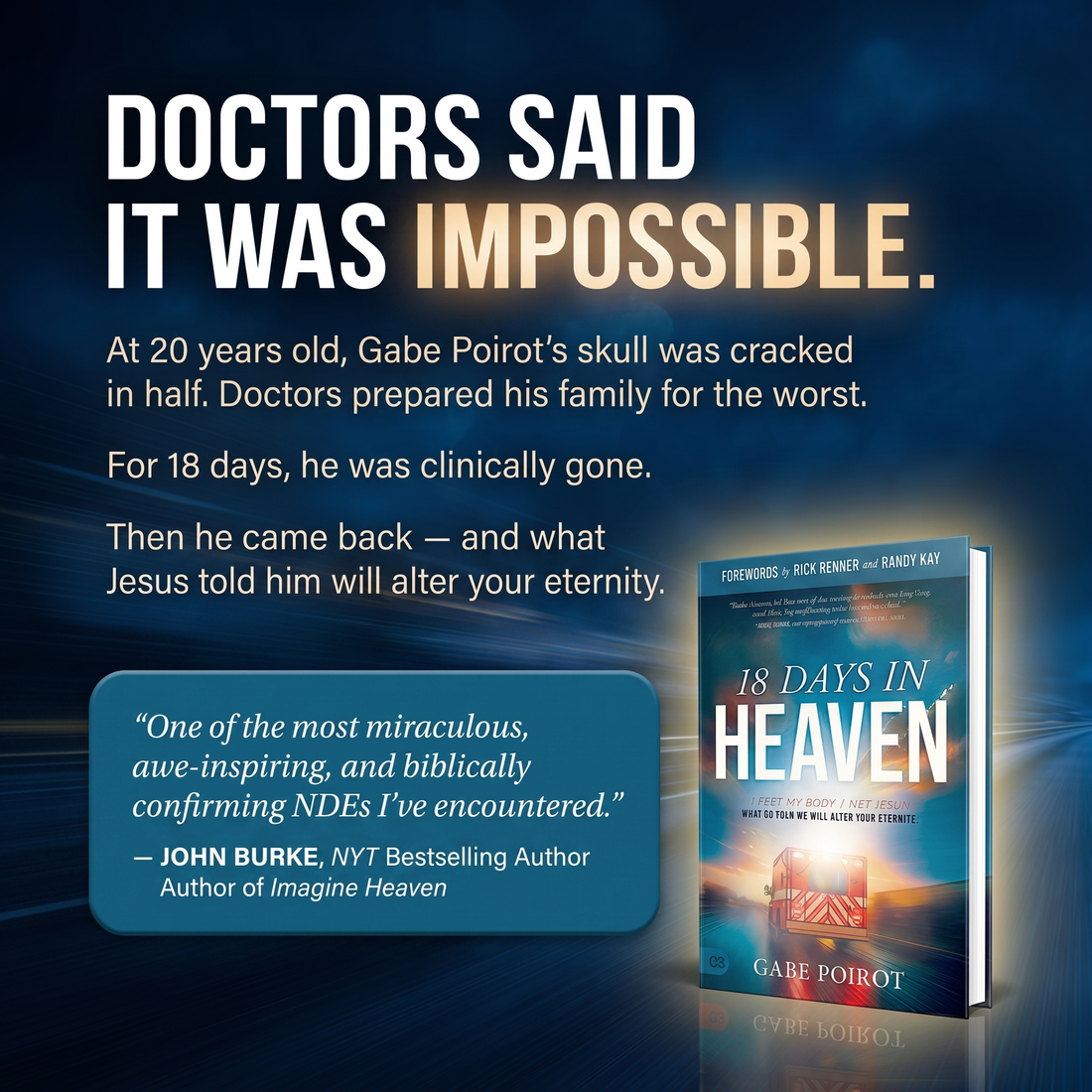 HeavenFaith™ 18 Days in Heaven by Gabe Poirot