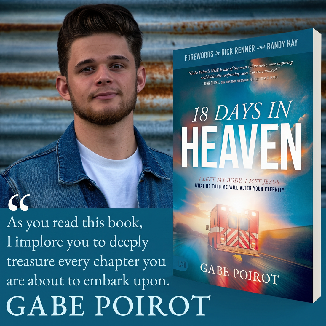 HeavenFaith™ 18 Days in Heaven by Gabe Poirot